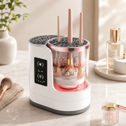 4 In 1 Electric Makeup Brush Cleaner